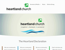 Tablet Screenshot of heartlandfw.org